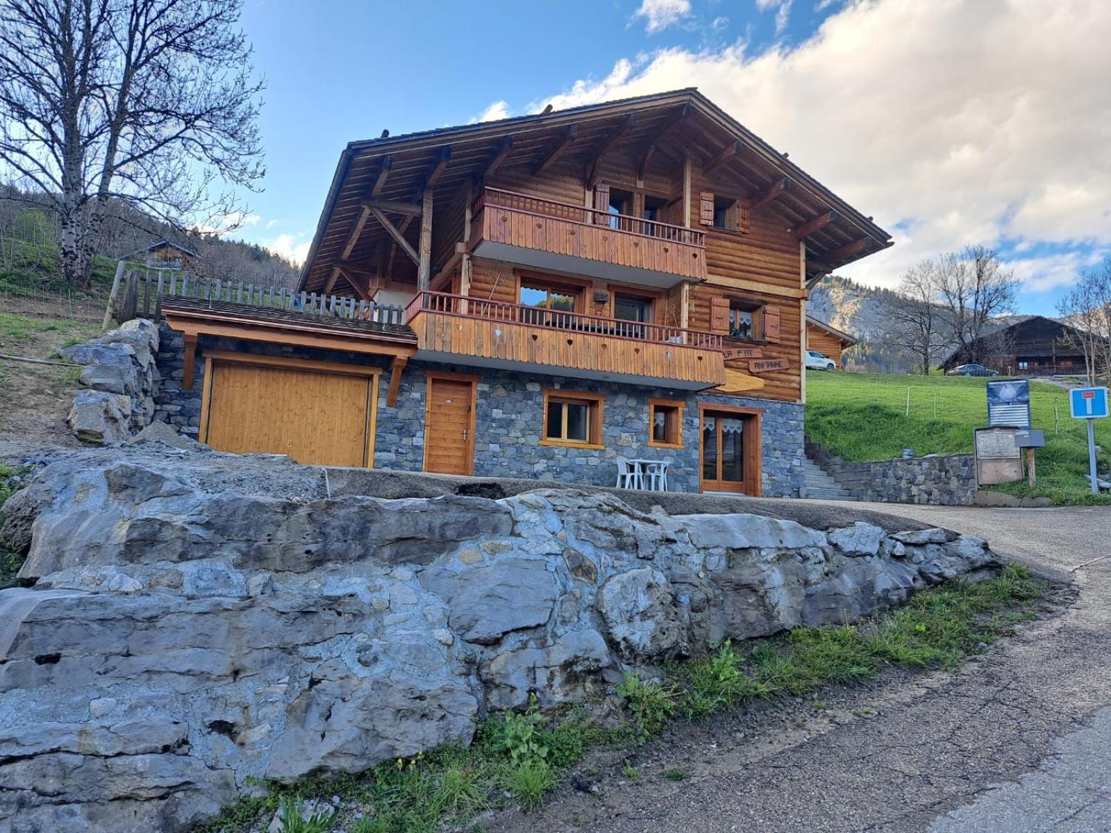 Appartement Cosy Face Aux Aravis رون - ألب المظهر الخارجي الصورة